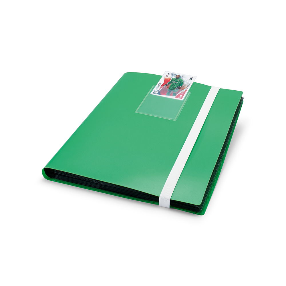 Album De Cartes De Football – Classeur A4, 50 Pages, 200 Cartes – CR7 Rouge – Neuf