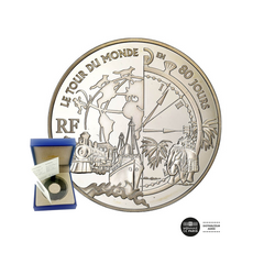 Le tour du monde en 80 jours - Monnaie de 1,5 Euro Argent - BE 2005