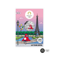 Jeux Olympiques de Paris 2024 - La France Accueille les Jeux - Monnaie de 10€ Argent - Vague 1 - (variantes disponibles)