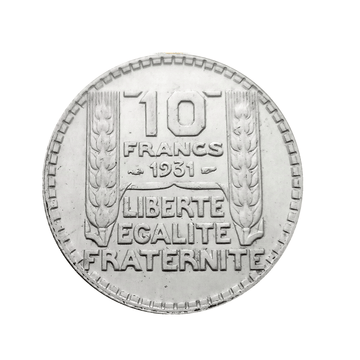 10 francs - Turin - France - 1929-1939