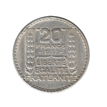 20 francs - Turin - France - 1929-1939