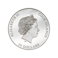 Kluis - valuta van 20 dollar 3oz zilver 999 ‰ - be 2023