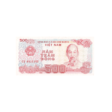 Viêt Nam - Billet de 500 Đồng - 1988