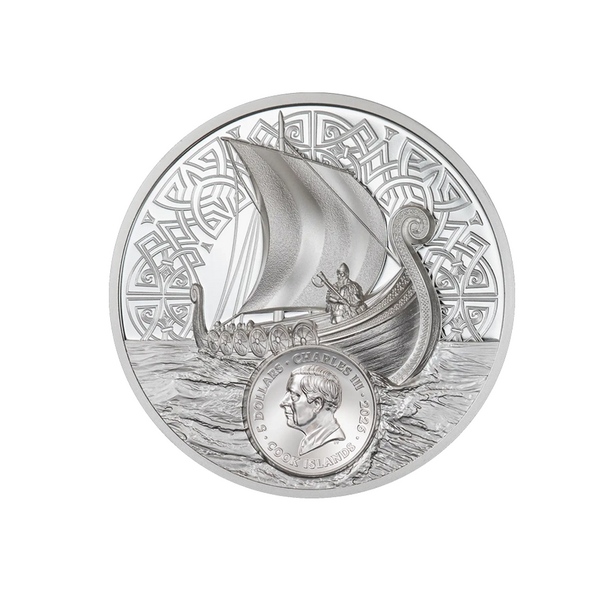 Legends - Savage Vikings - Monnaie de 5 Dollars  - BE 2026