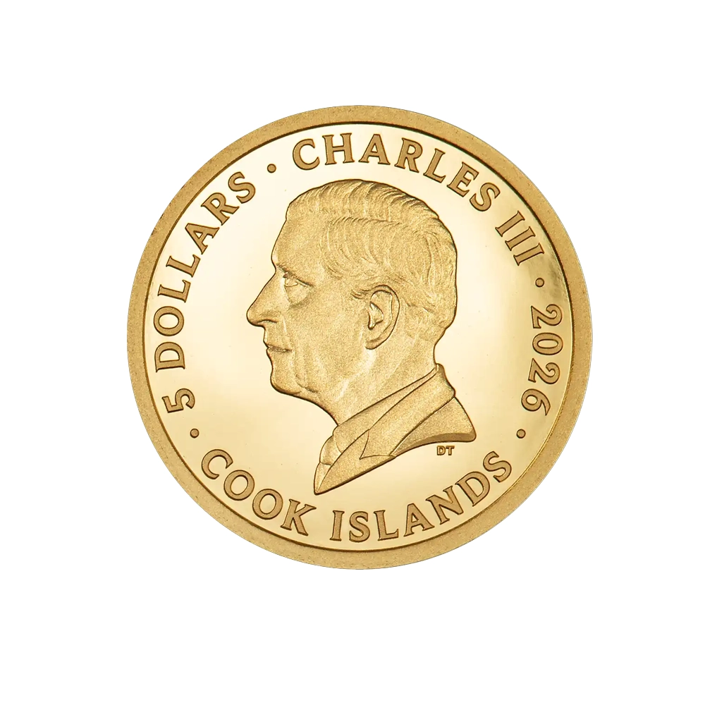 Legends - Savage Vikings - Monnaie d'un ½ grammes d'or  - BE 2026