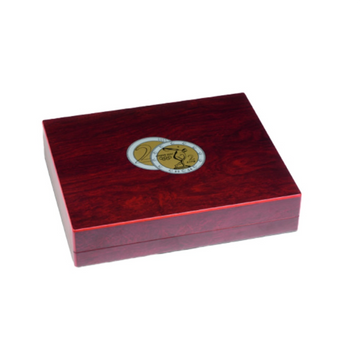 Coffret de luxe pour 140 monnaies de 2 euro commémorative - Volterra