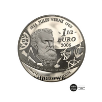 20 000 lieues sous les mers - Monnaie de 1,5 Euro Argent - BE 2005