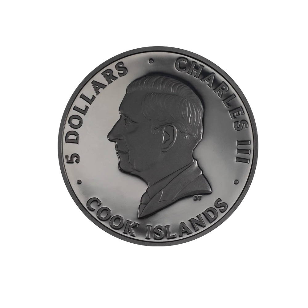 Vagues - Monnaie de 5 Dollars - BE 2026