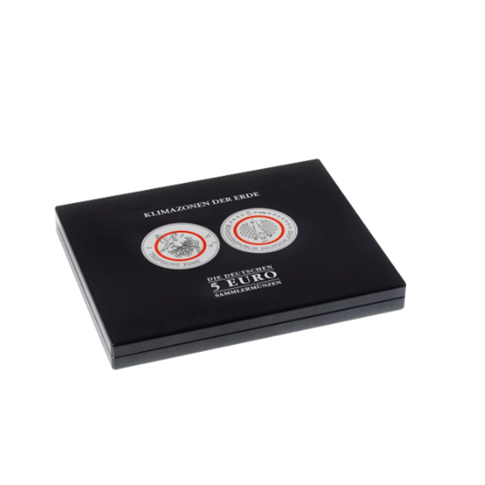 Coffret pour les pièces de 5 euros - Série Zones Climatiques de la Terre