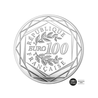 monnaie de paris 100 euro chute du mur de Berlin  2019