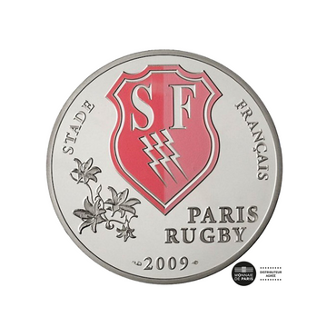 Frankreich 2009 - 10 Euro - Rugby Stade Français Paris - Be