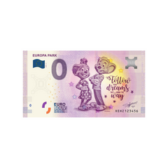 ⁣⁢Nul euro souvenirbiljet - Europa Park 3 - Duitsland - 2020⁤⁣