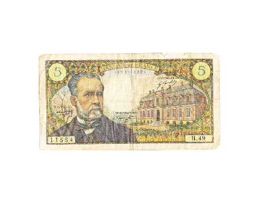 Ticket 5 Francs Pasteur
