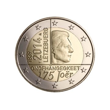 grand duc henri 2014 2 euro