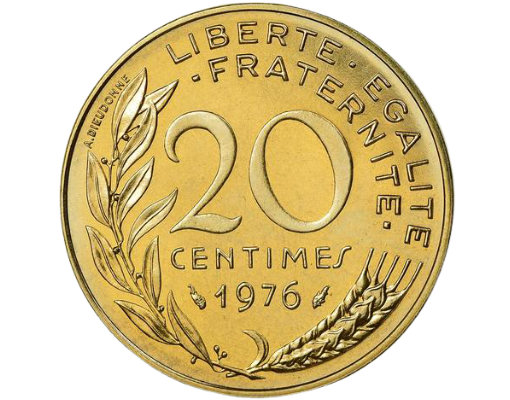 Frankreich - 20 Cent Marianne