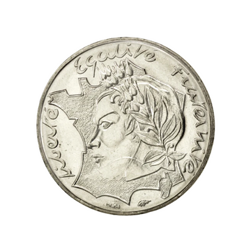 Fifth Republic 10 francs Jimenez 1986