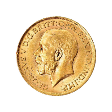 Great Britain currency, George V Sovereign - OR