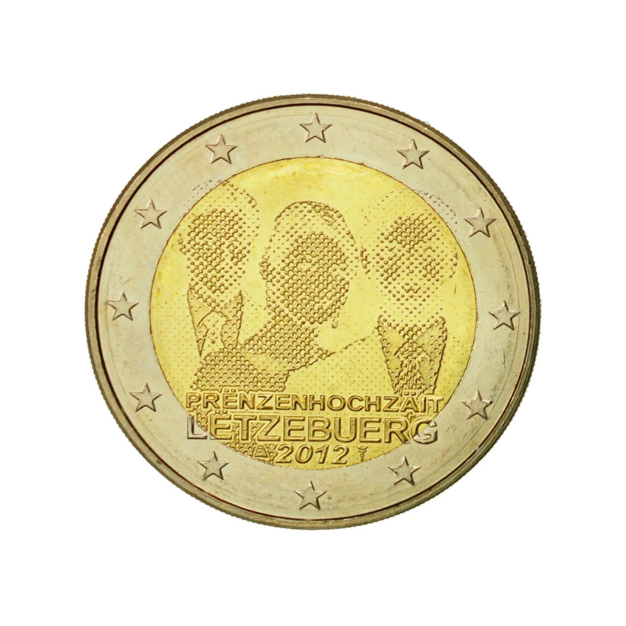 Luxembourg 2012 - 2 Euro Commémorative - Mariage du Grand-Duc héritier Guillaume