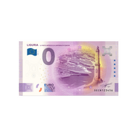 Billet souvenir de zéro euro - Liguria - Italie - 2021