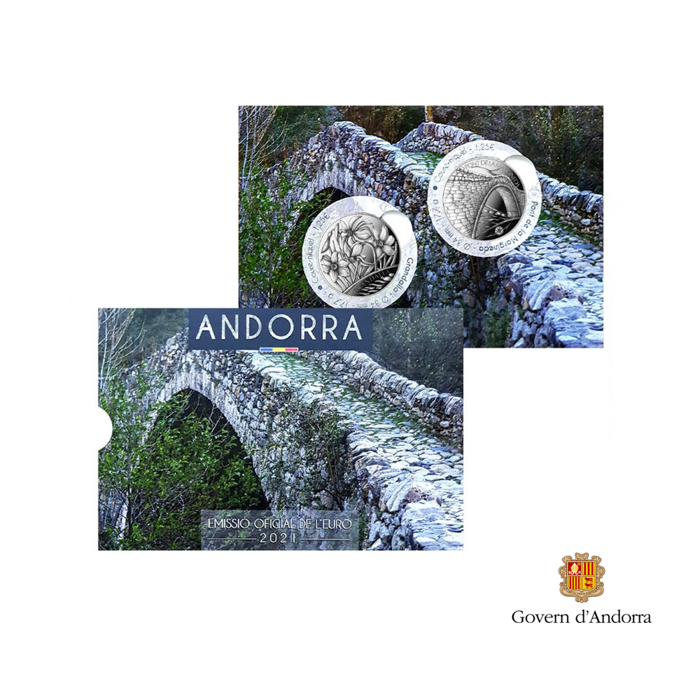 Miniset Andorre - Jonquille et Margineda Bridge - BU 2021