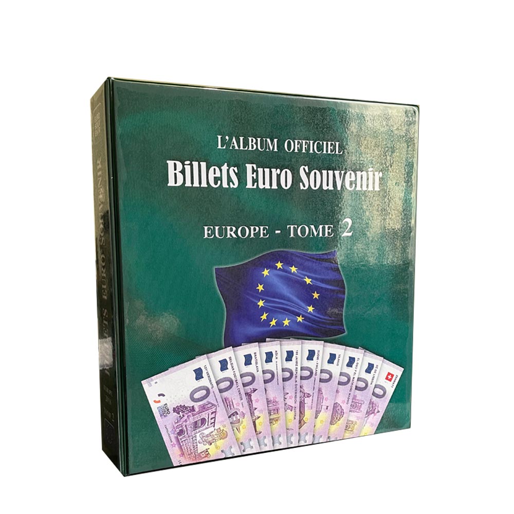 Álbum oficial para ingressos para o Euro Sovenir - Europa - Tome 2 - 2018