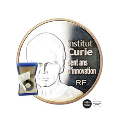 ⁣⁢Kirjė institutas – 10 eurų sidabrinė moneta – Proof 2009 m.⁤⁣