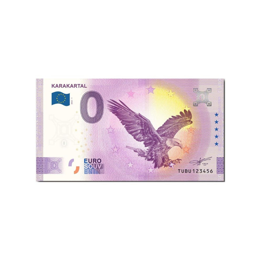 Billet souvenir de zéro euro - Karakartal - Turquie - 2022
