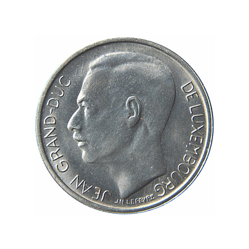 1 Franc Jean Luxembourg 1965-1984