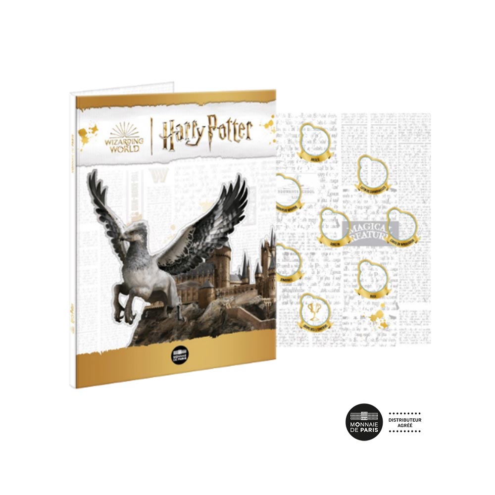 album collector harry potter mini medailles 2022