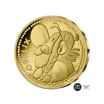 monnaie de 250 euro asterix obélix or bu 2022