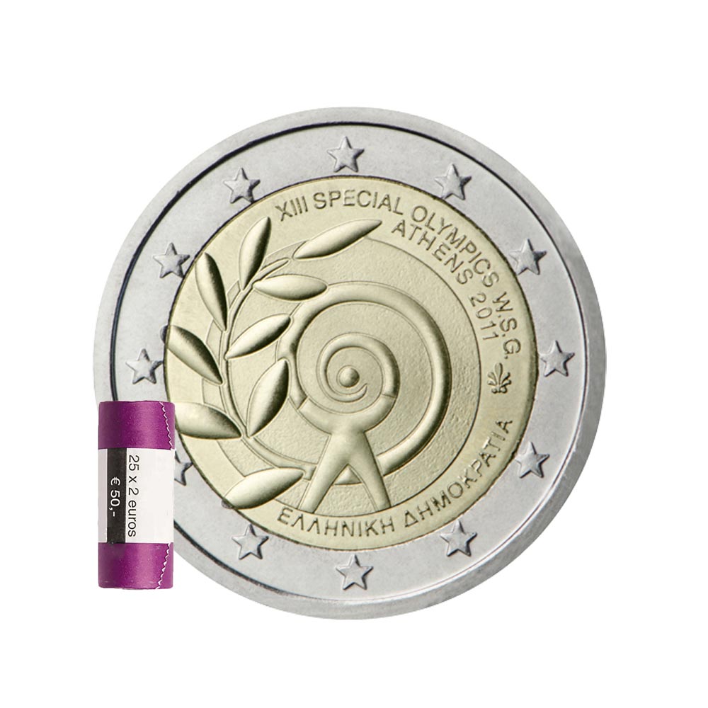 Grèce 2011 - 2 Euro Commémorative - JO Jeux spéciaux d'Athènes