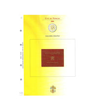 Feuilles album 2004 à 2022 -  Série annuelle commémoratives - Vatican
