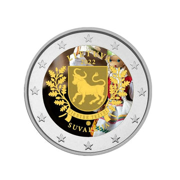 Lithuania 2022 - 2 Euro commemorative - Ethnographic region of Savalkija - Colorized #2