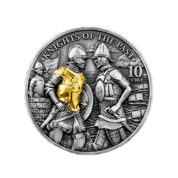 Knights of the Past - 10 euro money money 2 Oz - BU 2022
