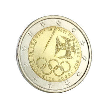 Portugal 2021 - 2 Euro commemorative - Tokyo Olympic Games