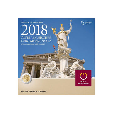Miniset Austria - Emissão Oficial - BU 2018
