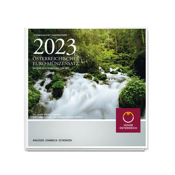 Miniset Áustria - Emissão Oficial - UNC 2023