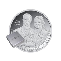 Luxembourg - Birth of Prince Charles - Currency of 25 Euro Silver - BE 2020