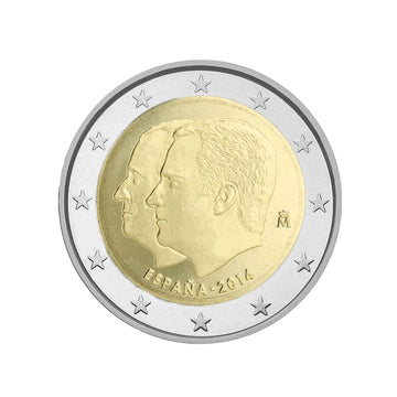 espagne 2014 2 euro accession philippe 4