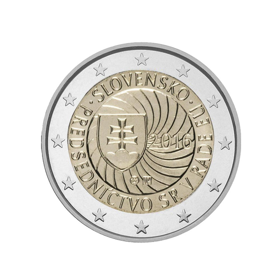 slovaquie 2016 2 euro UE