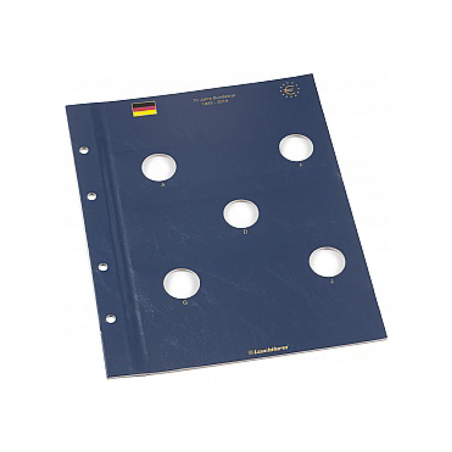 Classeur monnaies pour feuilles étuis cartonnés 20 cases Classeur monnaies pour feuilles étuis cartonnés 20 cases