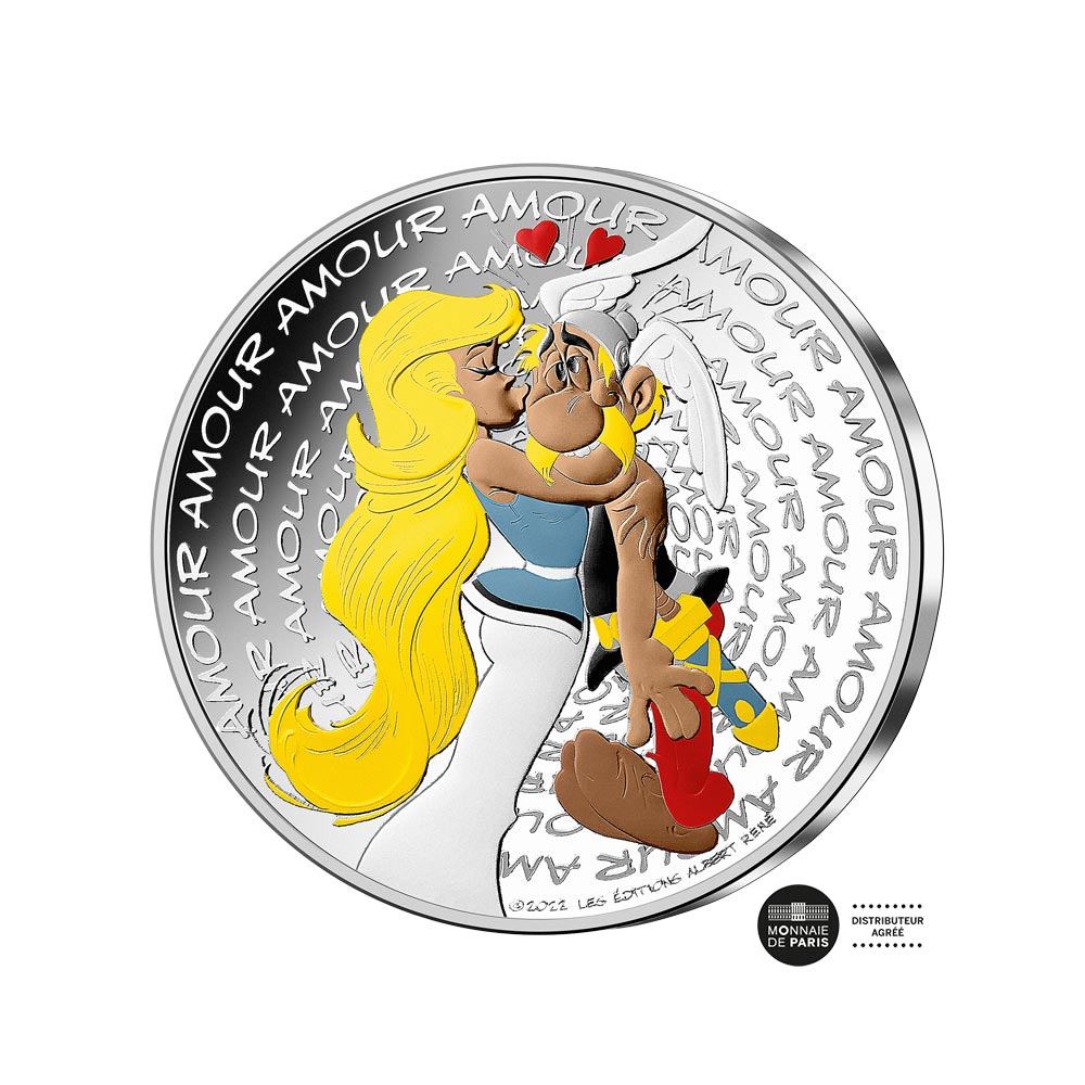 Astérix - Monnaie de 50€ Argent - L'Amour - Vague 1 - 2022