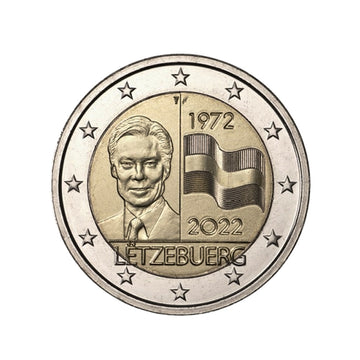 Luxembourg 2022 - 2 euro commemorative - Luxembourg flag