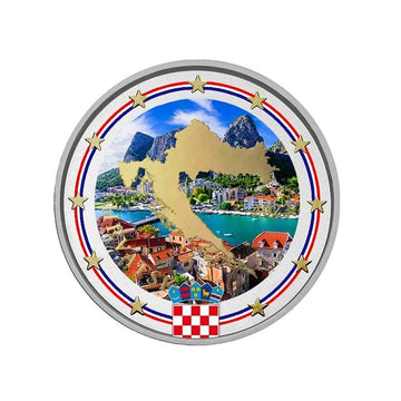 Croatia 2023 - 2 euro commemorative - colorized