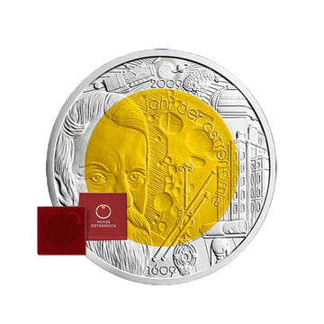 Wereldjaar van astronomie - Oostenrijk - Valuta van 25 Euro Silver Niobium - 2009