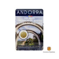 coincard andorre 2 euro BU 2021