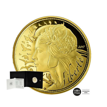 Marianne - Währung von 250 € Gold - BU 2017
