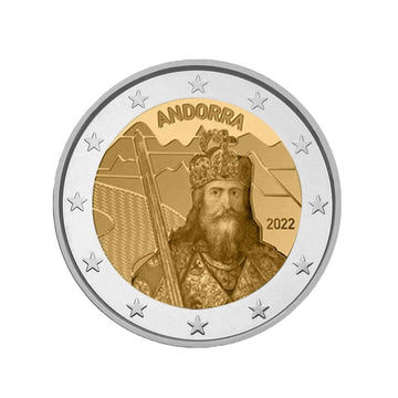 andorre charlemagne 2 euro 2022