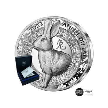 Année du Lapin - Monnaie de 10€ Argent - BE 2023