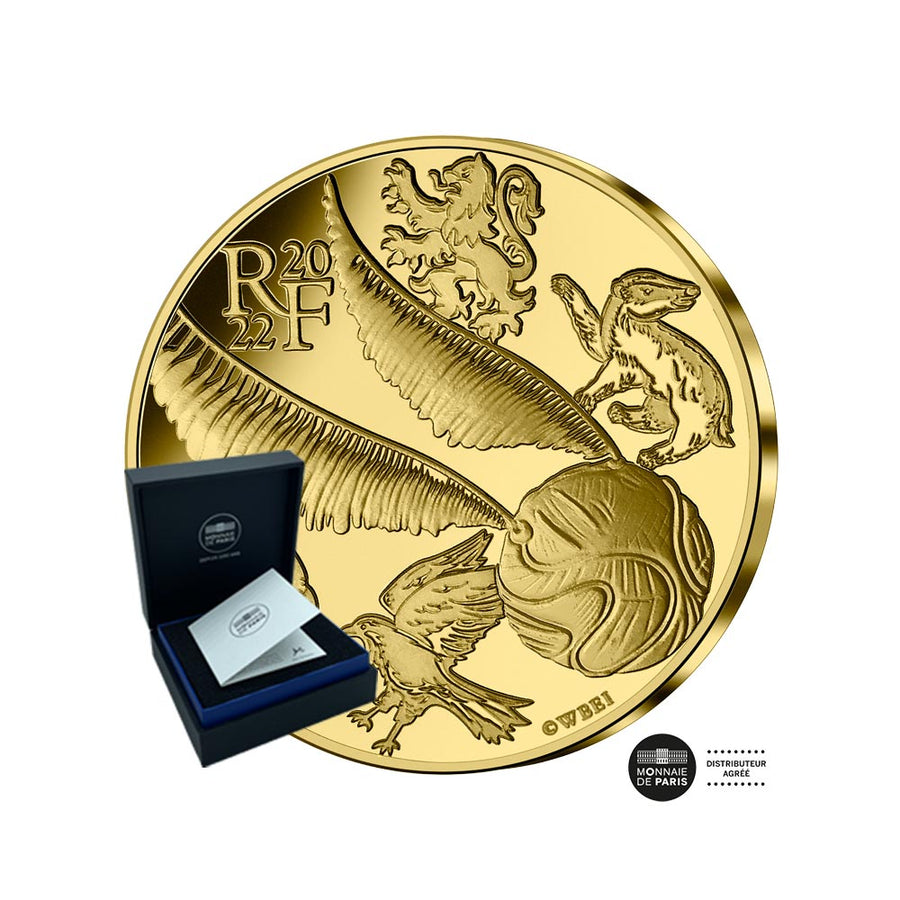 harry potter vif d'or 5 euro be 2022